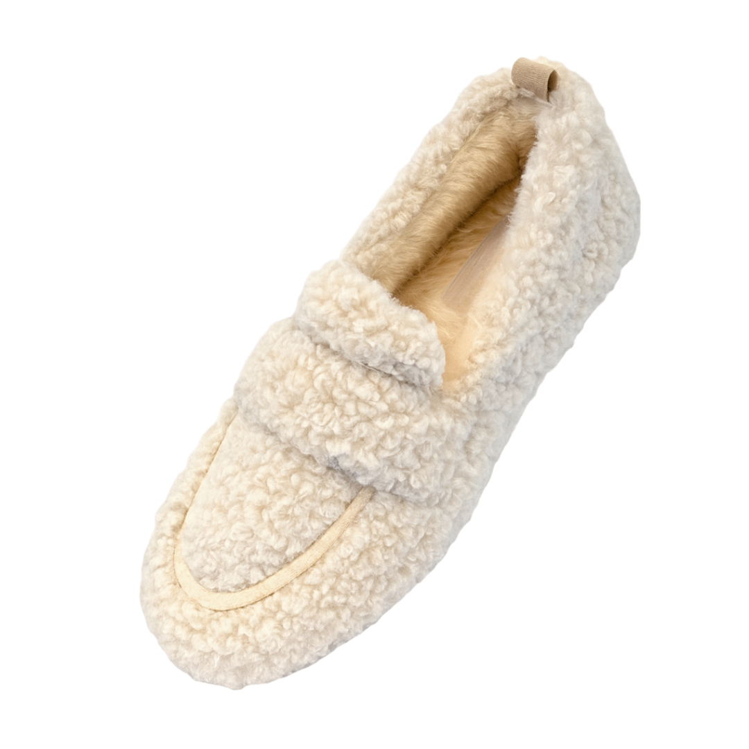 USHA™ | Luxe Lamswollen Mocassins