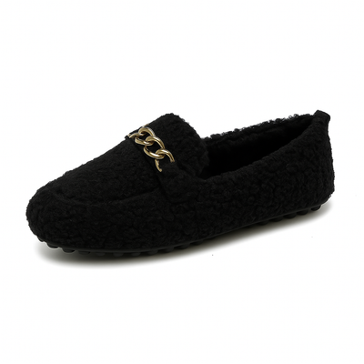 AMARA™ | Luxe Lamswollen Mocassins
