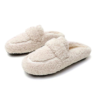 AVANI™ | Luxe Lamswollen halfopen Mocassins