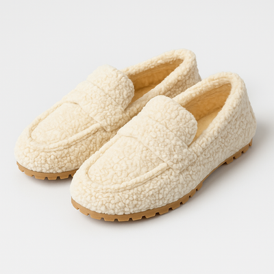 USHA™ Luxe Lamswollen Mocassins