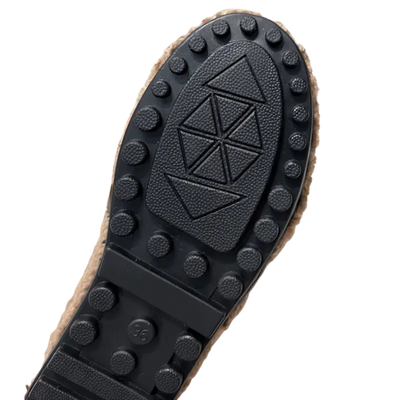 AVANI™ | Luxe Lamswollen halfopen Mocassins