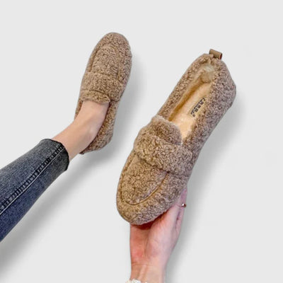 USHA™ Luxe Lamswollen Mocassins