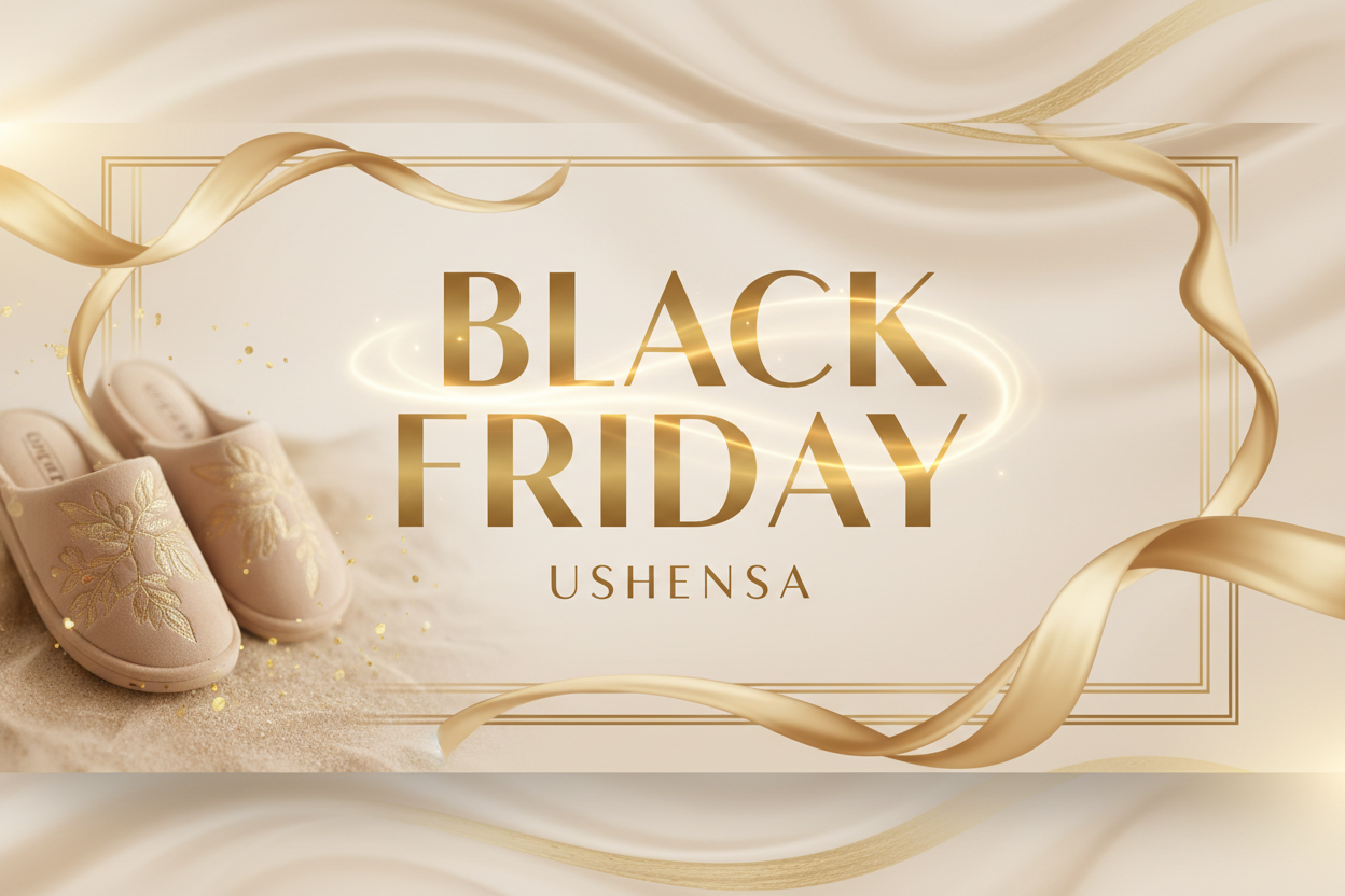 BLACK FRIDAY IN EEN WARME BEIGE EN GOUDEN LOOK! USHENSA
